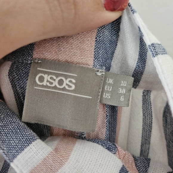 Asos striped wrap skirt - Picture 4 of 5